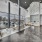 Spacious well lit lounge with large open area and ample seating